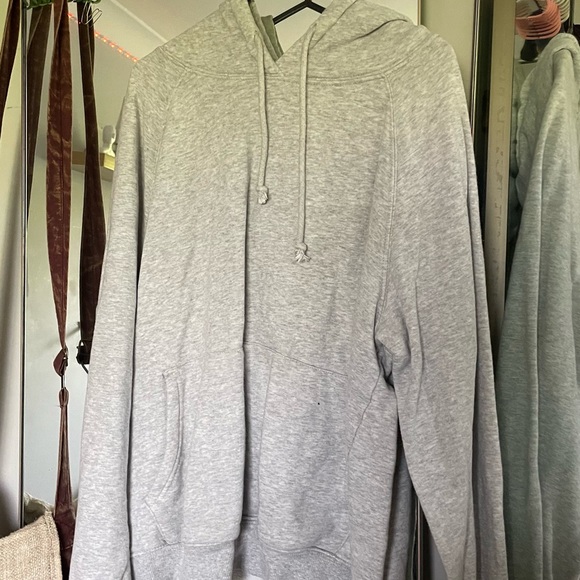 Cotton On Sweaters Simple Plain Grey Hoodie Poshmark